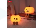 Светильник XO OZ08 Тыква Pumpkin Silicone Pat Light 500mAh Orange