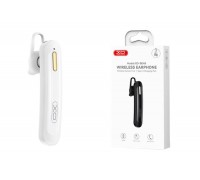 Bluetooth гарнитура XO BE48 Xingwang Single Side (with one crystal hanging ear) white