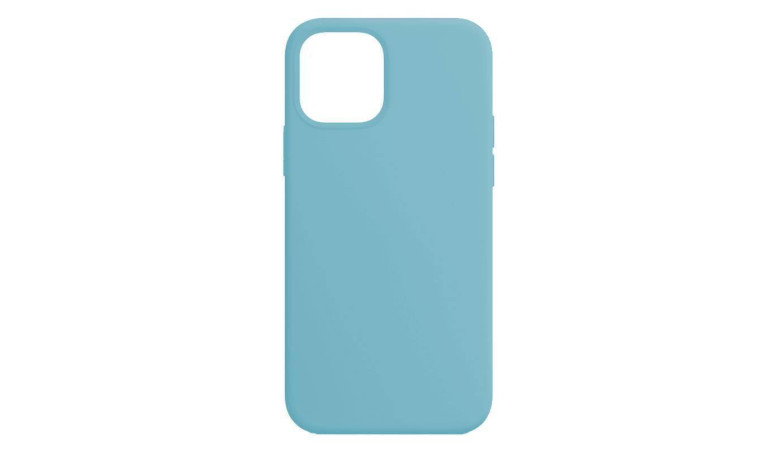 Чехол для iPhone 13 (6.1) Silicone Case Soft Touch (светло-синий) 38