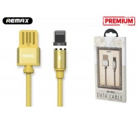 Кабель USB - Lightning Remax Gravity Series Data Cable  for Lightning RC-095i - gold (магнитный, металл. коробка)