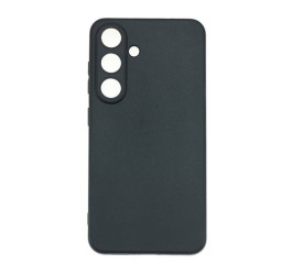Чехол для Samsung S25 тонкий (черный)
