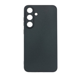 Чехол для Samsung S25 Plus тонкий (черный)