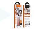 Ремешок для Apple Watch HOCO WA31 Flexible series two-color silicone strap (38/40/41 мм) серо-белый с оранжевым