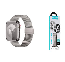 Ремешок для Apple Watch HOCO WA26 May series two-section double magnetic buckle milanese strap (42/44/45/49 мм) звездный