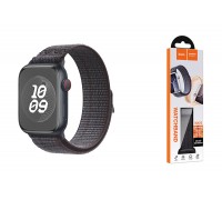 Ремешок для Apple Watch HOCO WA25 Original series nylon strap (42/44/45/49 мм) черно-синий