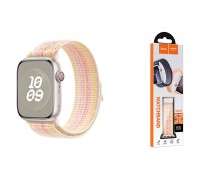 Ремешок для Apple Watch HOCO WA25 Original series nylon strap (38/40/41 мм) звездно-розовый
