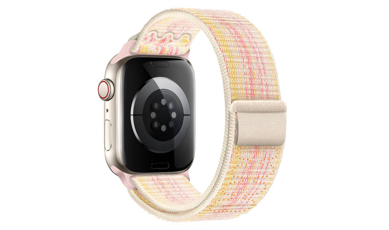 Ремешок для Apple Watch HOCO WA25 Original series nylon strap (42/44/45/49 мм) звездно-розовый