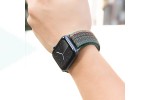 Ремешок для Apple Watch HOCO WA25 Original series nylon strap (42/44/45/49 мм) динамичный королевский синий с оранжевым