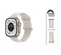 Ремешок для Apple Watch HOCO WA15 Flexible series 8-character buckle solid color silicone strap (42/44/45/49 мм) звездный