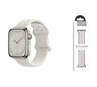 Ремешок для Apple Watch HOCO WA16 Flexible series bamboo pattern solid color silicone strap (42/44/45/49 мм) звездный