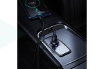 Автомобильное зарядное устройство АЗУ USB-A + кабель Type-C - USB HOCO Z62 Energy single-port QC3.0 (золотой)