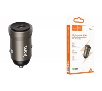 Автомобильное зарядное устройство АЗУ USB-C HOCO Z62A Energy PD30W (золотой)