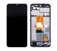Дисплей для Realme C33 (RMX3624) в сборе с тачскрином + рамка (черный) org
