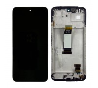 Дисплей для Xiaomi Poco M6 4G (2404APC5FG) в сборе с тачскрином + рамка (черный) org