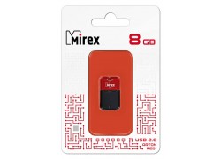 Флешка USB 2.0 Mirex ARTON RED 8GB (ecopack)