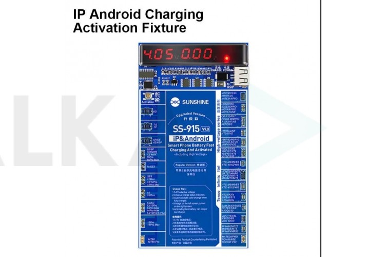 Тестер для зарядки и активации АКБ Sunshine SS-915 V9.0