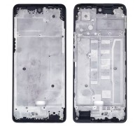 Средняя часть для Tecno Spark 20 Pro (KJ6) (рамка дисплея) черный, с разбора