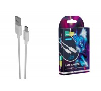 Кабель USB - MicroUSB More choice K42m ТРЕ 3.0A 1м (White)