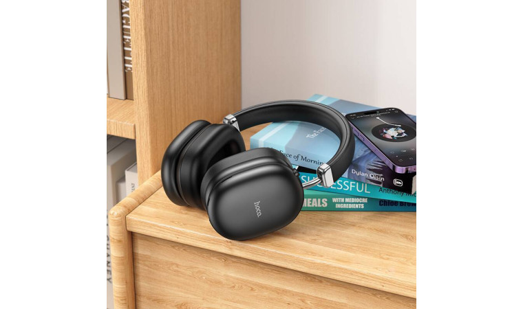 Наушники мониторные беспроводные HOCO W35 Max Auspicious ANC BT headphones (черный) Наушники мониторные беспроводные HOCO W35 Max Auspicious ANC BT headphones (черный)
