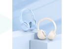 Наушники мониторные беспроводные BOROFONE BO26 Delightful wireless headset Bluetooth (молочный белый)