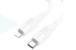 Кабель USB Type-C - Lightning HOCO X84 (белый) 1м