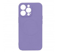 Чехол для iPhone 14 Pro Max (6.7) MagSafe (фиолетовый)