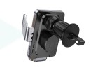 Держатель автомобильный для телефона HOCO HW7 Transperend discovery edition wireless fast charging car holder ( на консоль) серый