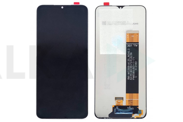 Дисплей для Samsung M236B/ M336B Galaxy M23 5G/ M33 5G в сборе с тачскрином (черный)