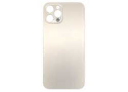 Задняя крышка (стекло) для iPhone 12 Pro (золото) легкая установка (литое стекло)