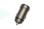 Автомобильное зарядное устройство АЗУ Type-C BOROFONE BZ32 Fresh single port PD30W (металлический серый)