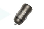Автомобильное зарядное устройство АЗУ Type-C BOROFONE BZ32 Fresh single port PD30W (металлический серый)