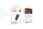 Автомобильное зарядное устройство АЗУ Type-C BOROFONE BZ32 Fresh single port PD30W (металлический серый)