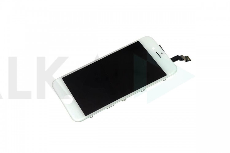 Дисплей для iPhone 6 (4.7) в сборе с тачскрином и рамкой (белый)