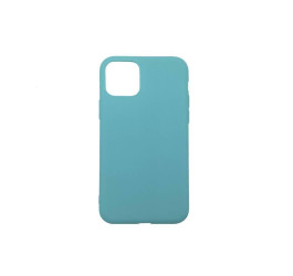 Чехол силиконовый iPhone 11 Pro Max (6.5) тонкий (мятный)