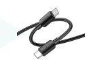 Кабель USB Type-C - USB Type-C HOCO X96 PD60W (черный) 1м