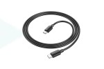 Кабель USB Type-C - USB Type-C HOCO X96 PD60W (черный) 1м