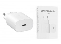 Сетевое зарядное устройство USB-C Samsung PD Adapter 25W (or.) (белый)