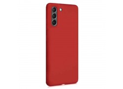 Чехол для Samsung S21 Plus/ S30 Plus тонкий (красный)