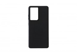Чехол для Samsung S21 Ultra/ S30 Ultra тонкий (черный)