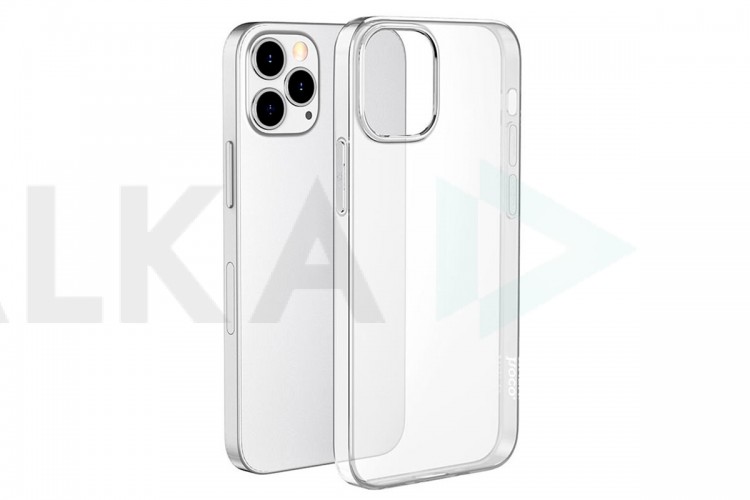 Чехол силиконовый iPhone 12 (5,4) тонкий (0.3 mm) с заглушкой (прозрачный)