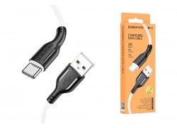 Кабель USB - USB Type-C BOROFONE BX63, 3A (белый) 1м