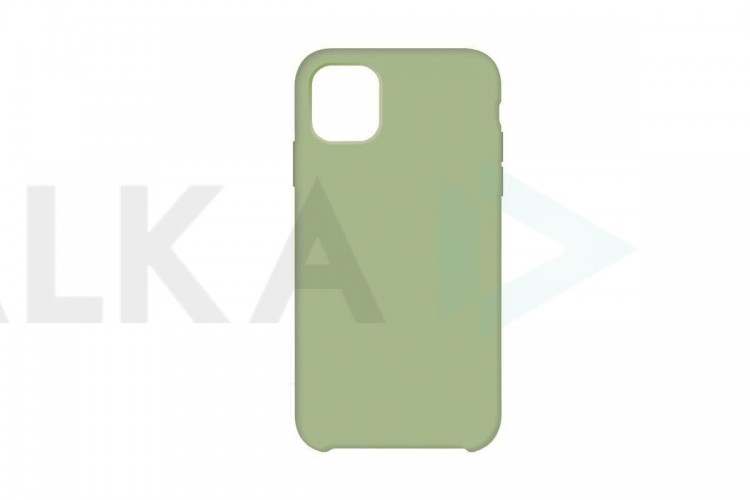 Чехол для iPhone 14 (6,1) Silicone Case Soft Touch (салатовый)