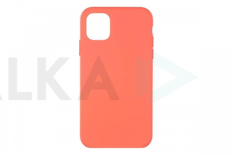 Чехол для iPhone 14 Plus (6,7) Silicone Case Soft Touch (оранжево-розовый)