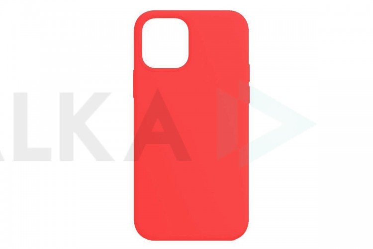 Чехол для iPhone 14 Pro (6,1) Silicone Case Soft Touch (ярко-красный)