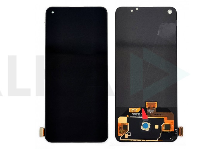 Дисплей для Realme GT Master Edition (RMX3363)/ GT 5G (RMX2202)/ GT Neo в сборе с тачскрином (черный) OLED
