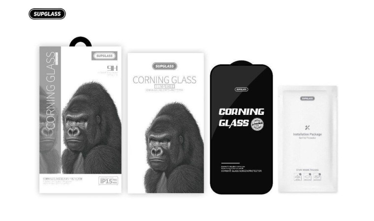 Защитное стекло SUPGLASS XC-10 Corning Glass Screen Protector For iPhone 16 Pro (6.3)