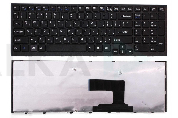 Клавиатура для ноутбука Sony VPC-EL черная