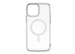 Чехол для iPhone 11 (6.1) с силиконовым бампером MagSafe (прозрачный)