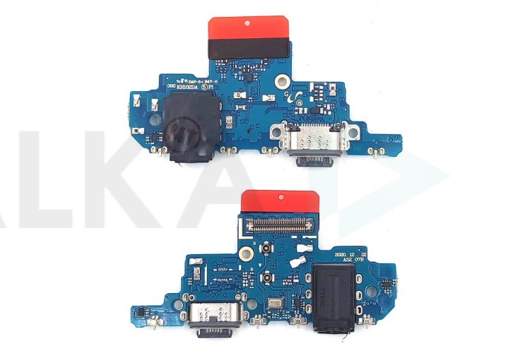 Шлейф для Samsung A525F/ A528B Galaxy A52/ A52s с разъемом зарядки + разъем гарнитуры (плата)