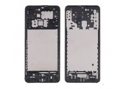 Средняя часть для Samsung A025F (рамка дисплея) черный, с разбора